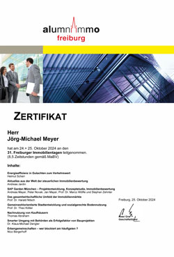 31. Freiburger Immobilientage